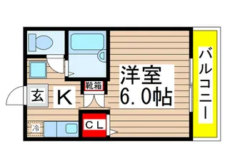 パティオス【2階】の間取り