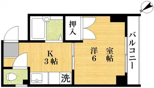 コーポ田澤【2階】の間取り