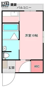 アスティオン常盤台 D棟【1階】の間取り