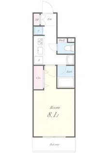 カサ・エストレヤ【3階】の間取り