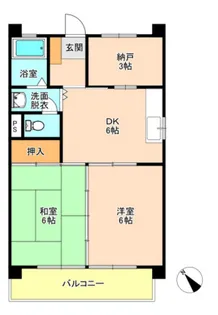 光原ビル【2階】の間取り