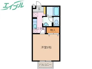 リブレット【2階】の間取り