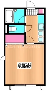 アジュールライフ【1階】の間取り