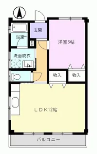 ソレイユ【1階】の間取り