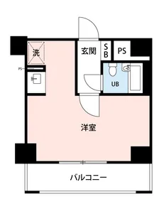 ヴェラハイツ三ツ沢公園【4階】の間取り