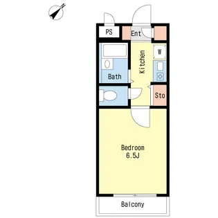マンション・ストリーム【1階】の間取り