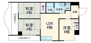 山崎ビル【2階】の間取り