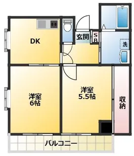 クレストカーサIDA【4階】の間取り