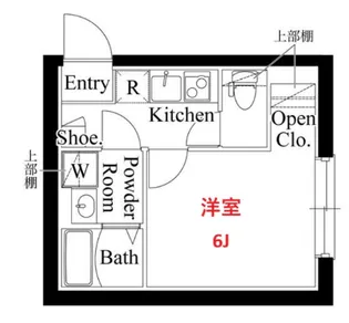 ルーム馬込の間取り
