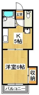 リネスハイツ【2階】の間取り