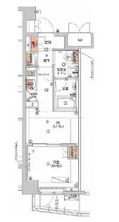 ハーモニーレジデンス神楽坂ヒルズsecond【2階】の間取り
