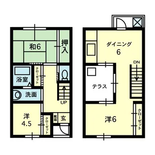 TYハイムIII【1階】の間取り