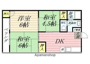 ナカシマビル【3階】の間取り