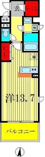 リュージュ【4階】の間取り