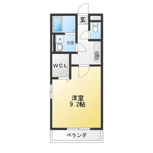 プレンティーMIO【1階】の間取り