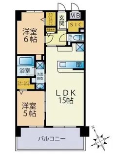 neu(ノイ)【2階】の間取り