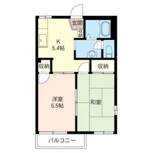 ジュール・ド・プランタンA棟【1階】の間取り