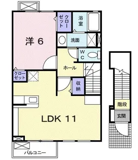 グランデ ニケ II【2階】の間取り