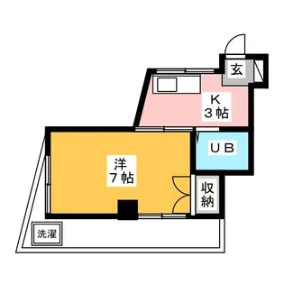 スワビル【2階】の間取り