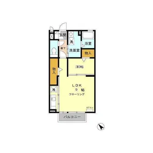 アドミラーブル【2階】の間取り