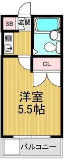 稲垣ハイツ【1階】の間取り