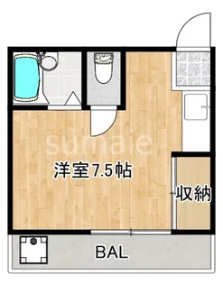 メゾンシルエラ【3階】の間取り