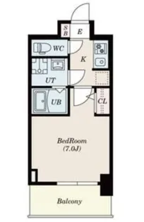 S-RESIDENCE堺市駅前【10階】の間取り