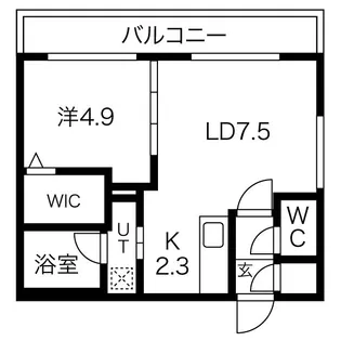 SARAH (サラ)【2階】の間取り