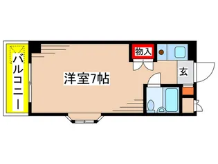 エステ-ト向ケ丘【5階】の間取り
