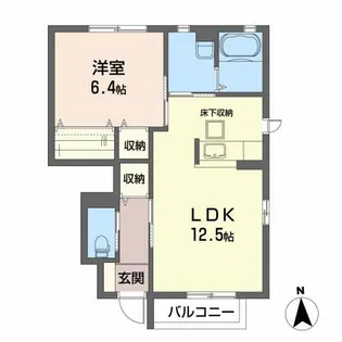 シャッフレI【1階】の間取り