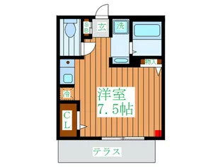 エクリプス練馬【1階】の間取り