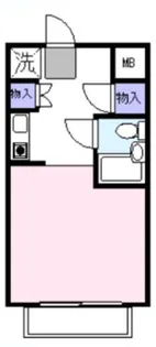 シャトレー筑土【2階】の間取り