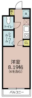 N.S.ZEAL東別院中駒ビル【12階】の間取り