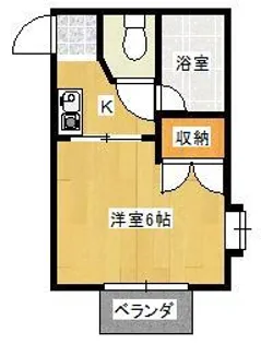 アストン【2階】の間取り