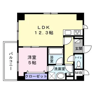 OWLSTYLE KANDACHO【仲手ゼロ】【3階】の間取り