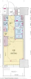 プレサンス大須観音ビザリア【2階】の間取り