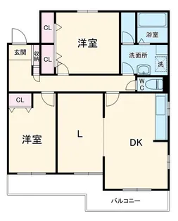 ステラータ高蔵寺【4階】の間取り