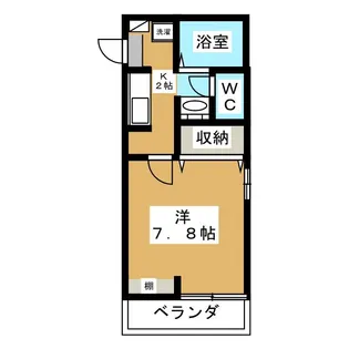 Belle Maison【1階】の間取り