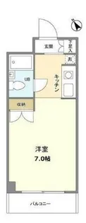 アルモニコンフォール【7階】の間取り