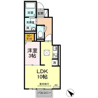 ベルタ7【1階】の間取り