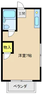 サンフラワーハイツ【1階】の間取り
