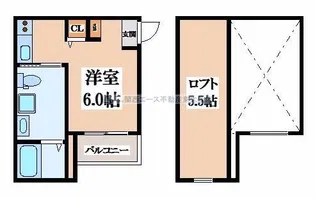 アプローゼ【2階】の間取り