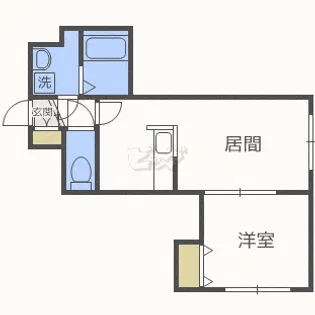 グローリーN28【2階】の間取り
