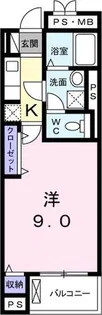 コート・ルージュ片倉【4階】の間取り