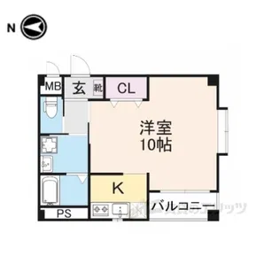 パインヒル【2階】の間取り