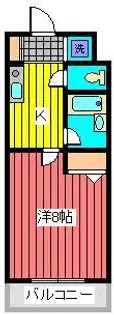 Maison・K 千石(ブラットベルク千石)【2階】の間取り