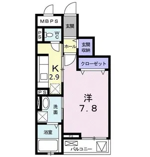 メゾン ド リッシュ【3階】の間取り