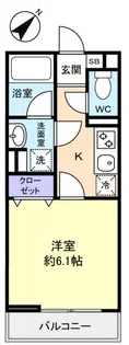 ガレット西船【2階】の間取り
