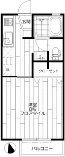 カーサ・グランメールA【2階】の間取り