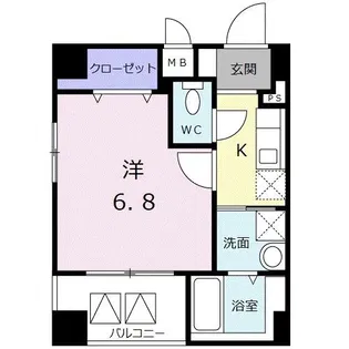 エム・ヒルズ【3階】の間取り